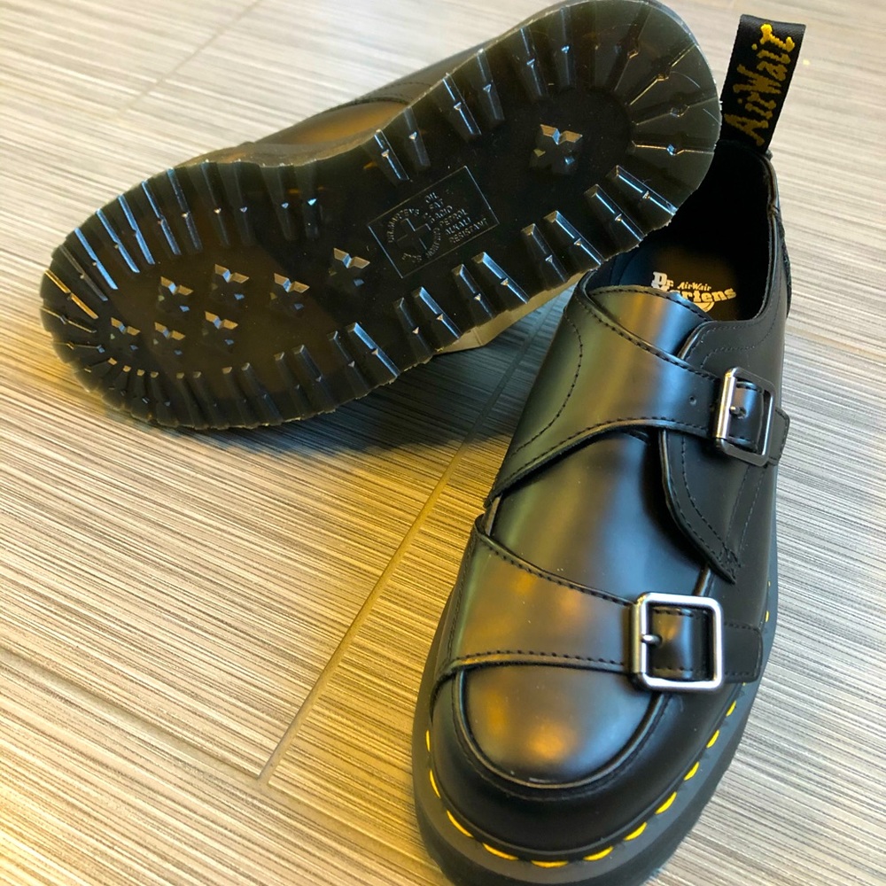 Dr. Martens Sidney Double  Strap Monk Creepers